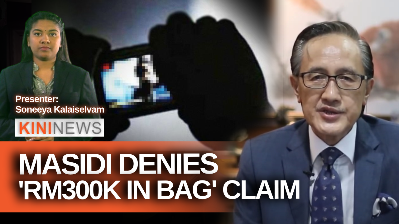 #KiniNews: Sabah scandal - Whistleblower releases 7 full videos; Masidi denies 'RM300k in bag' claim