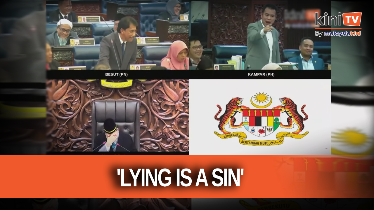 Chaos in Parliament - If he is lying, he will go to hell, says Speaker