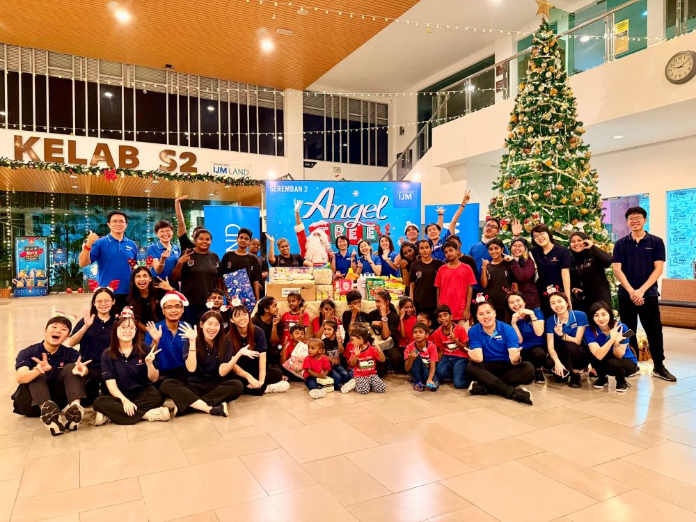 IJM Land spreads festive cheer with heartfelt Angel Tree Charity Night for Seremban's Charity Home