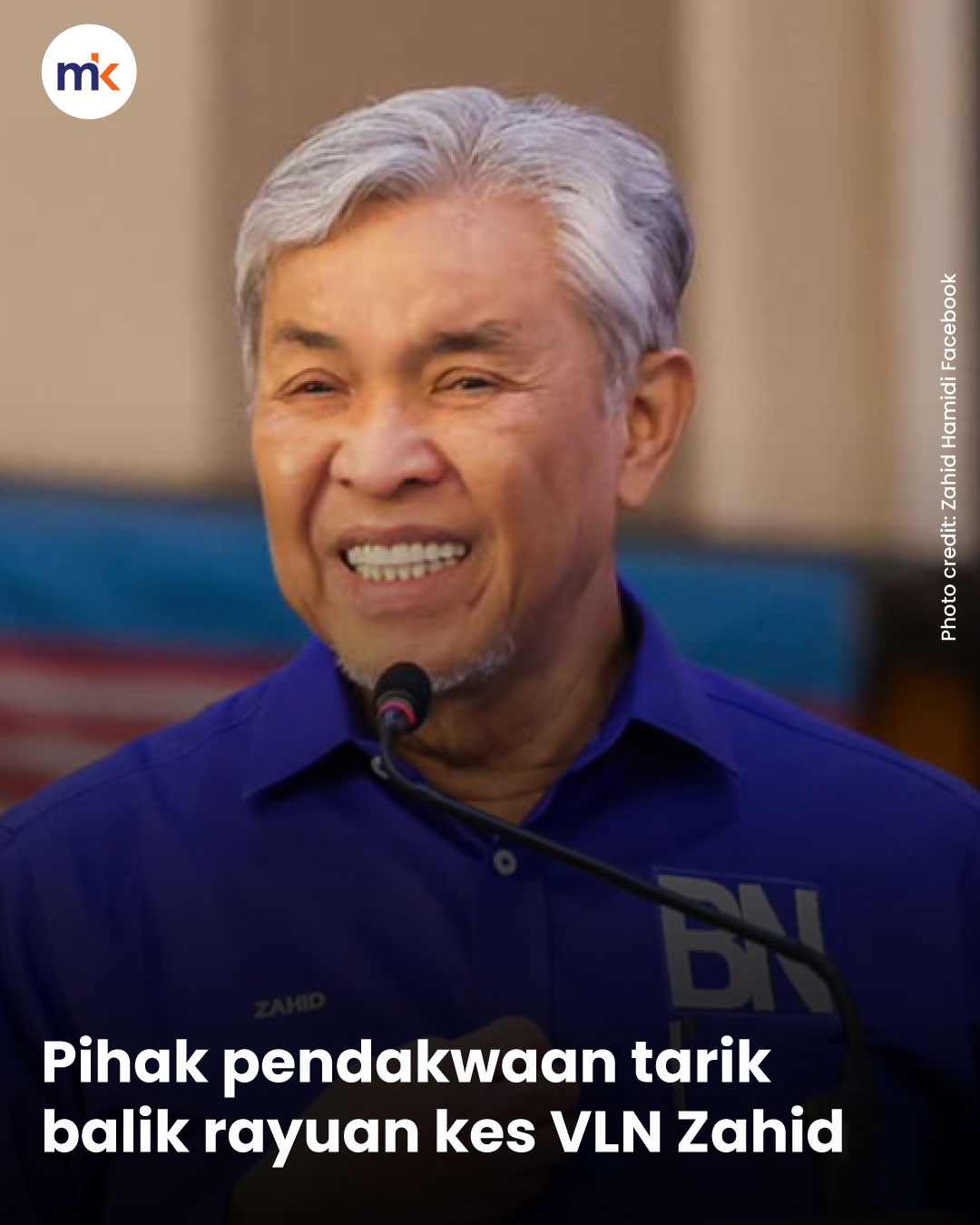 Pihak pendakwaan tarik balik rayuan kes VLN Zahid