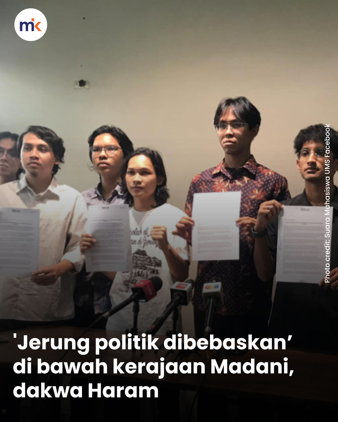 'Jerung politik dibebaskan’ di bawah kerajaan Madani, dakwa Haram