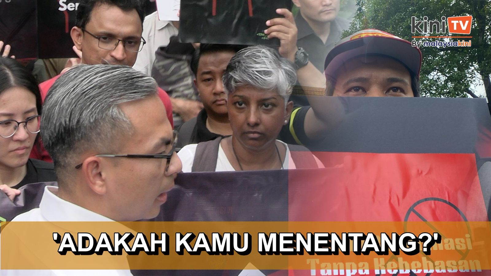 Protes bantah Akta Mesin Cetak, media bersemuka dengan Fahmi