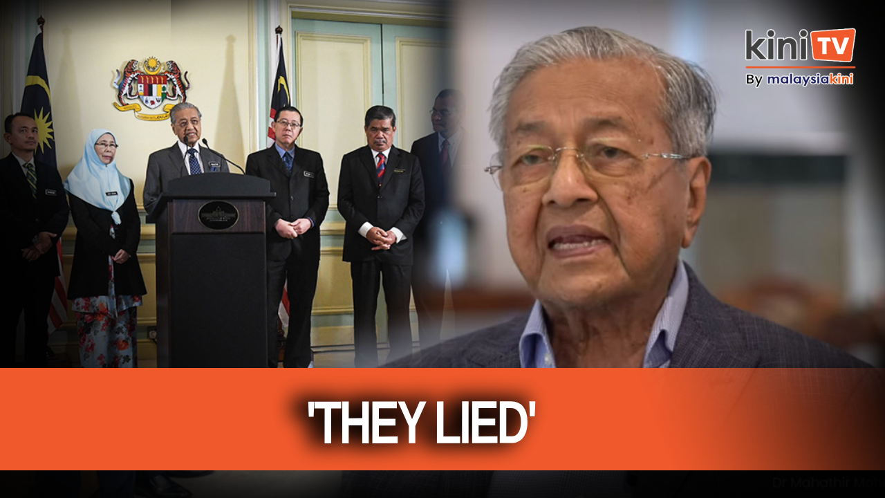 Batu Puteh: What the three ex-ministers claimed were not true, they lied, says Dr M