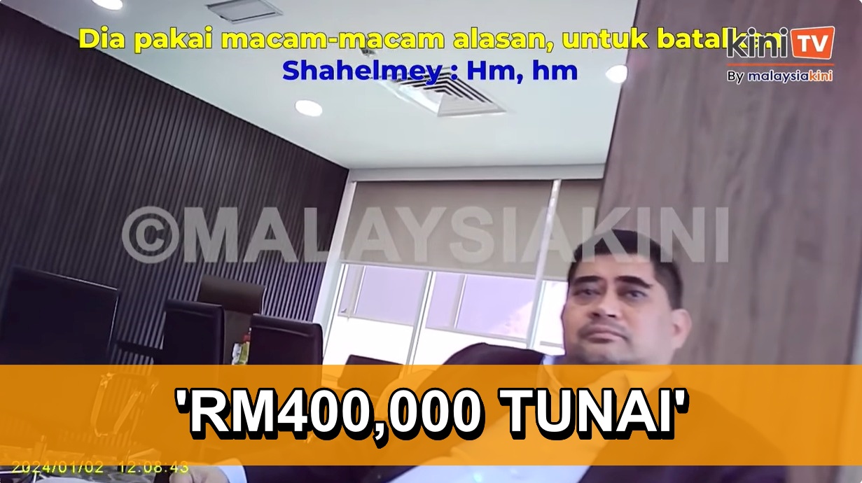 [Eksklusif] Video Sabah 5: 'Saya beri Datuk RM400k tunai ma'