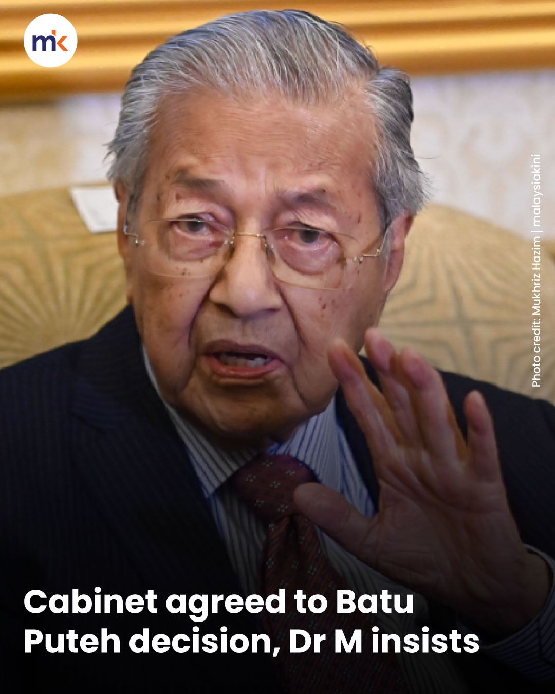 Cabinet agreed to Batu Puteh decision, Dr M insists