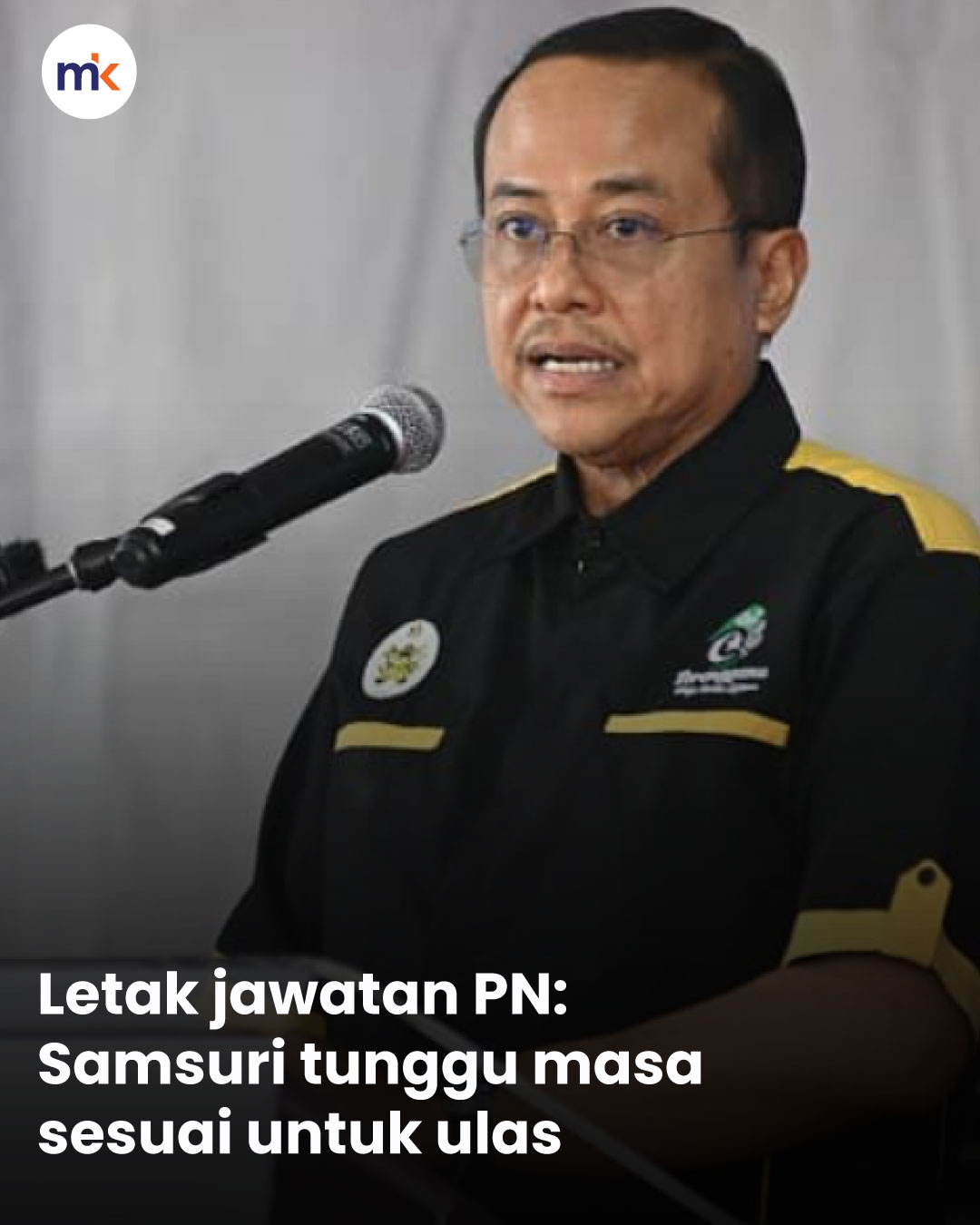 Letak jawatan PN: Samsuri tunggu masa sesuai untuk ulas