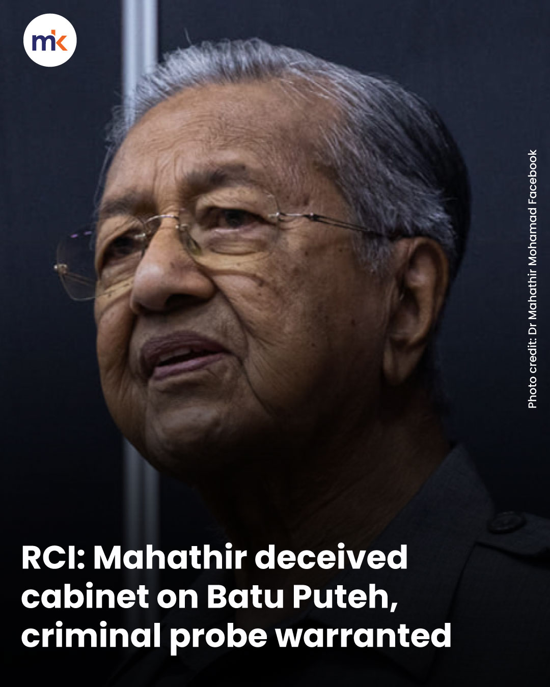 RCI: Mahathir deceived cabinet on Batu Puteh, criminal probe warranted