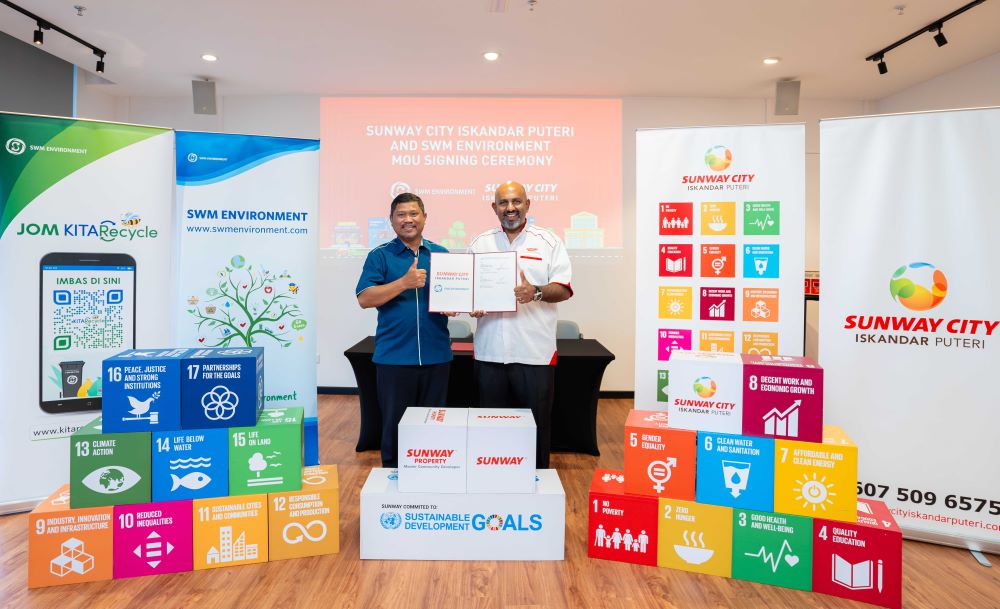 Sunway City Iskandar Puteri pioneers cloud-based sustainable waste management