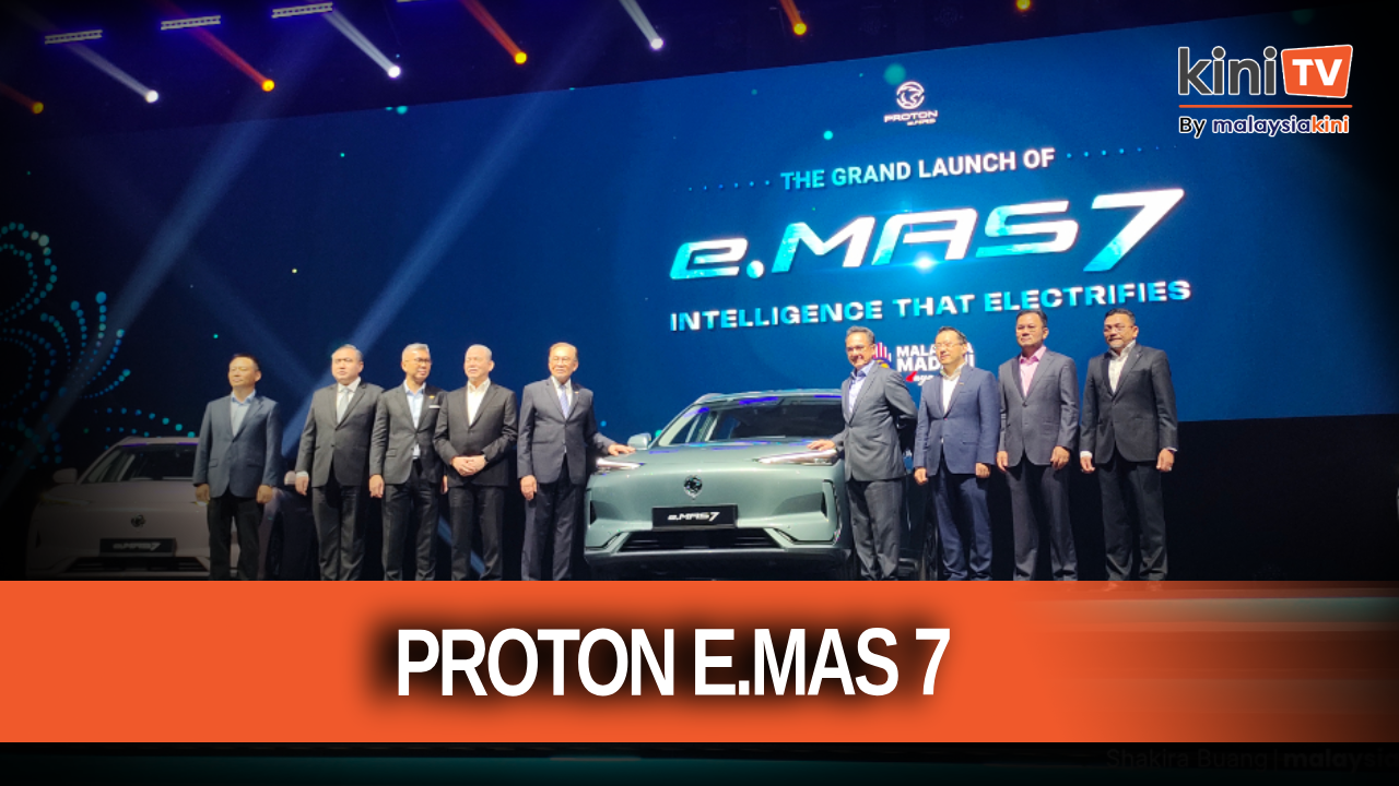 Anwar launches Proton's first EV, e.Mas 7