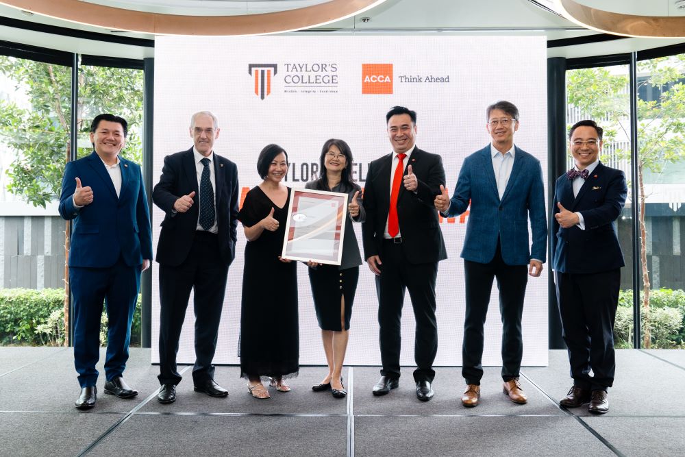 Taylor’s College Celebrates Educational Excellence with ACCA Platinum Award