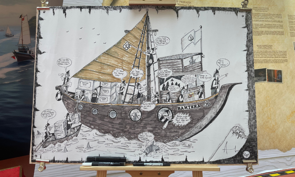 Pameran 30 Tahun Jubli Mutiara LZS bertema bahtera simbolik perkasa komuniti Selangor