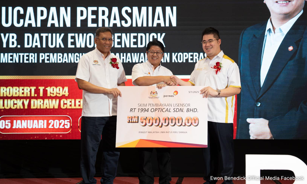 Kuskop salur RM500,000 kepada jenama cermin mata Sabah