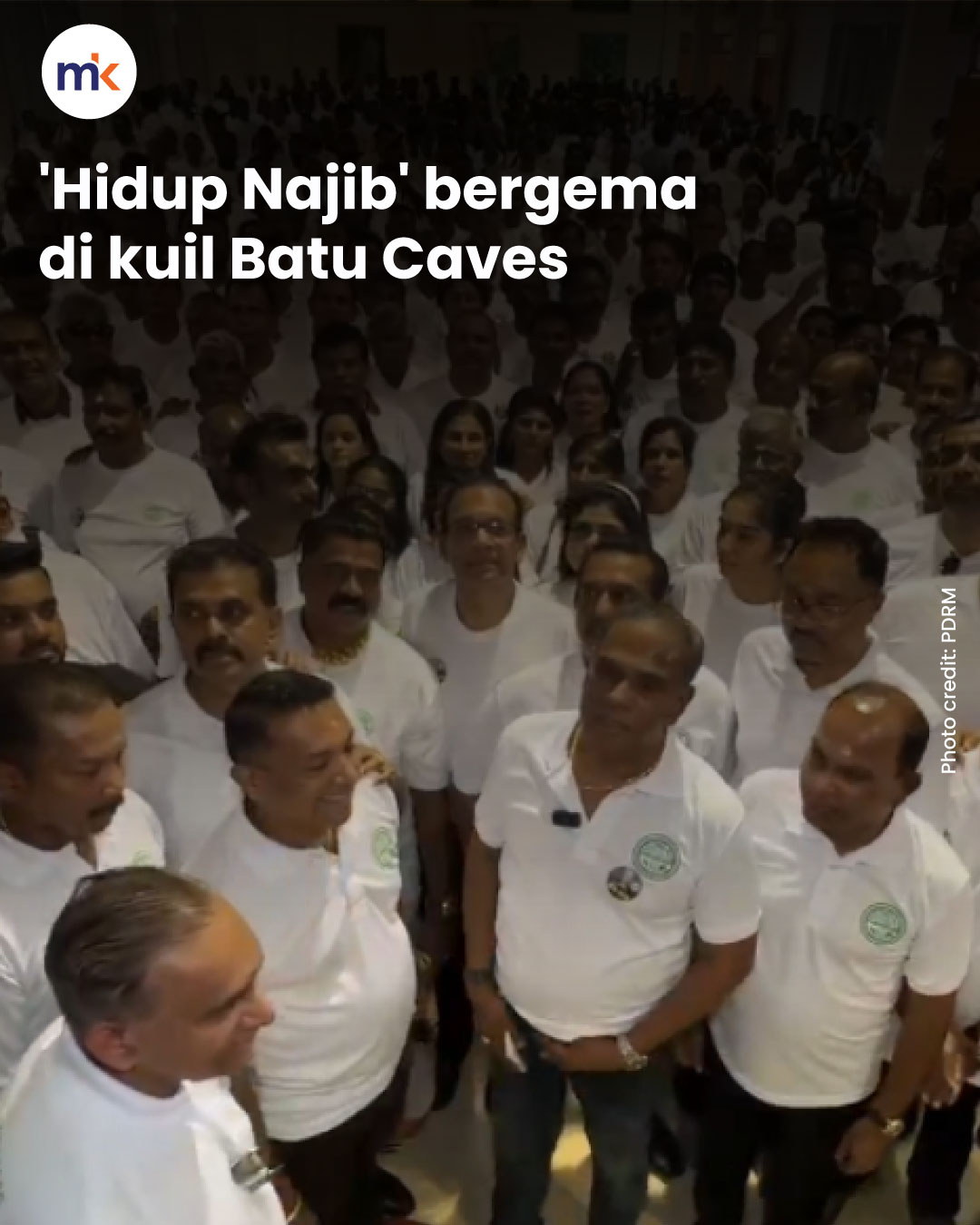 'Hidup Najib' bergema di kuil Batu Caves