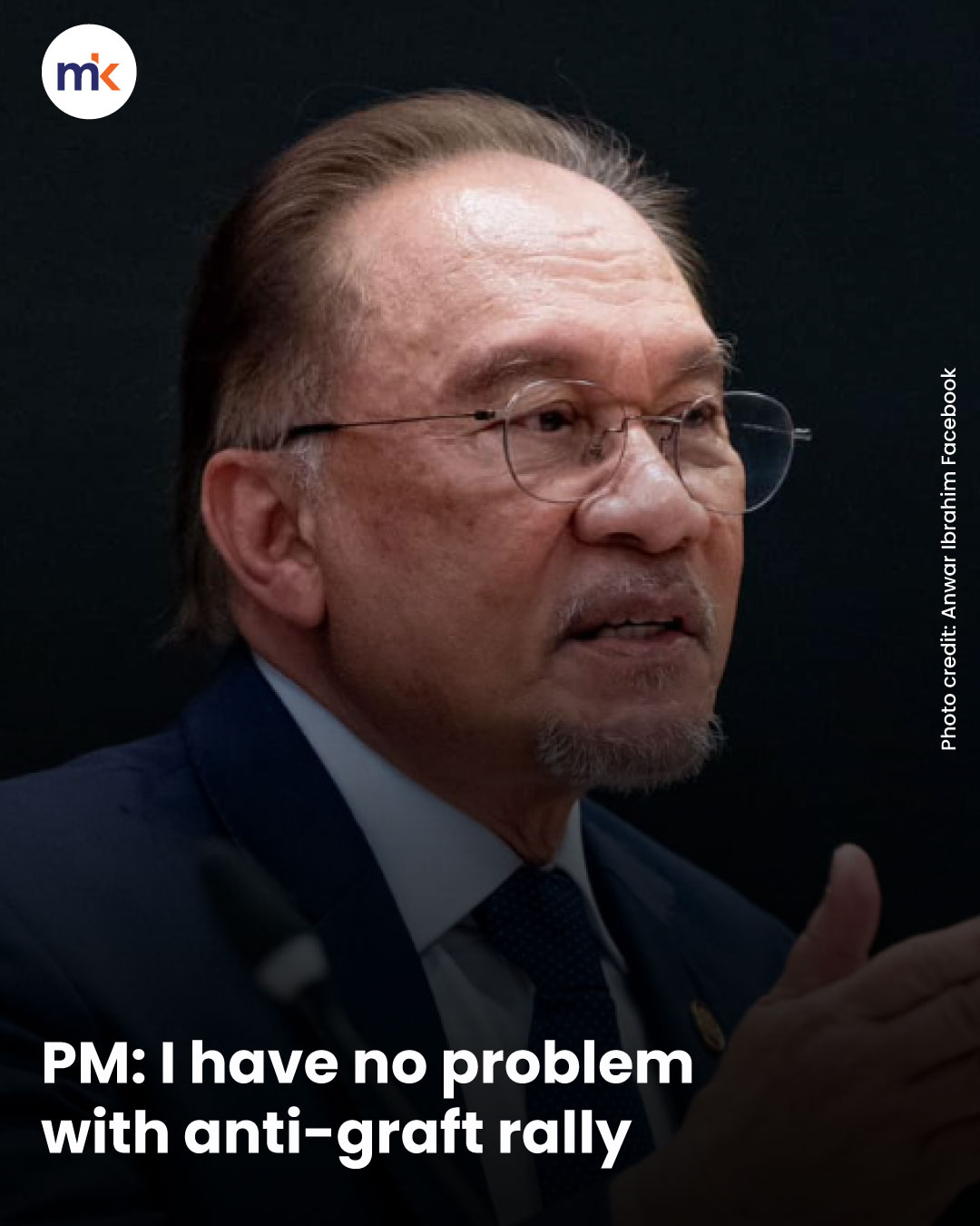 PM: I have no problem with anti-graft rally