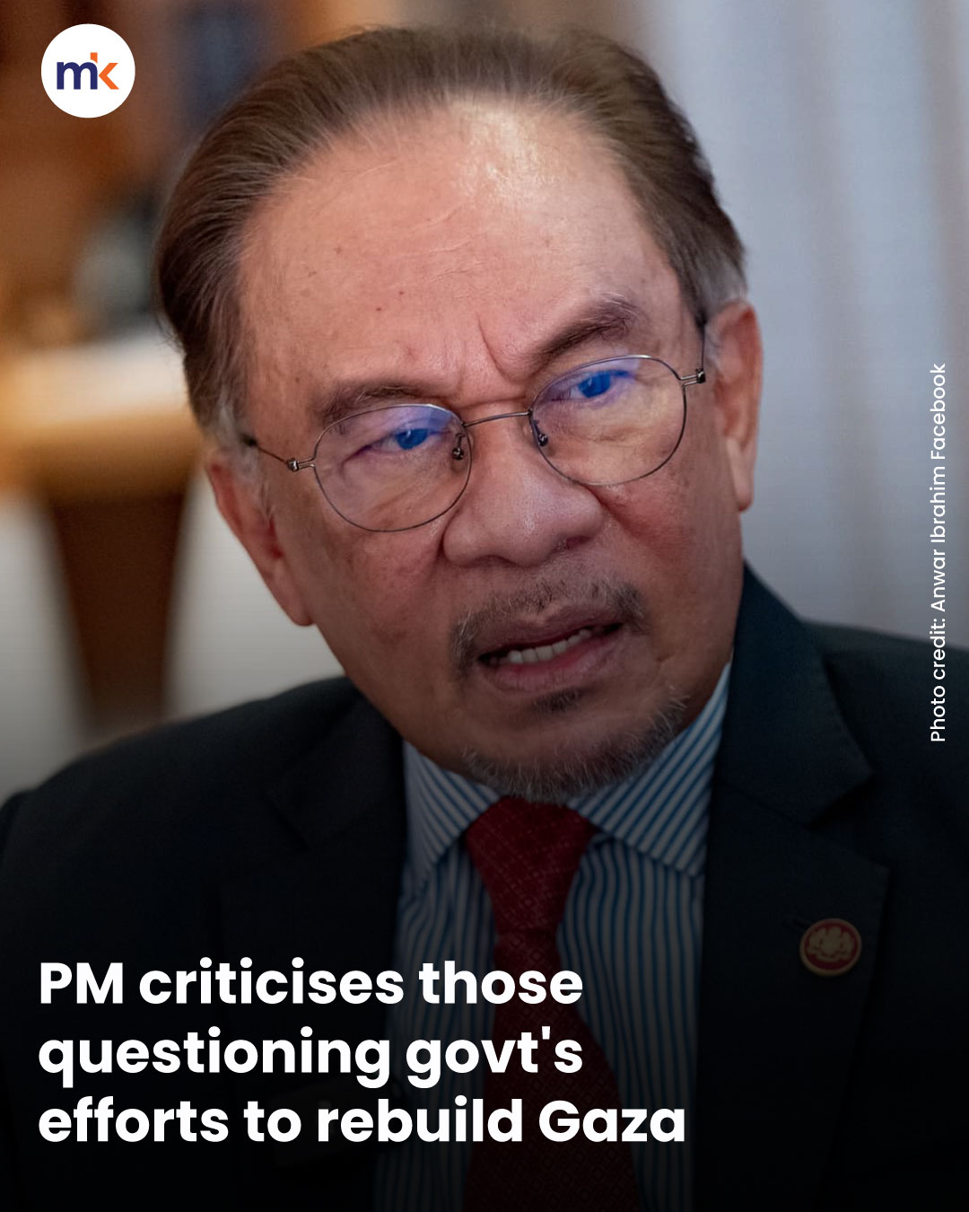PM criticises those questioning govt's efforts to rebuild Gaza