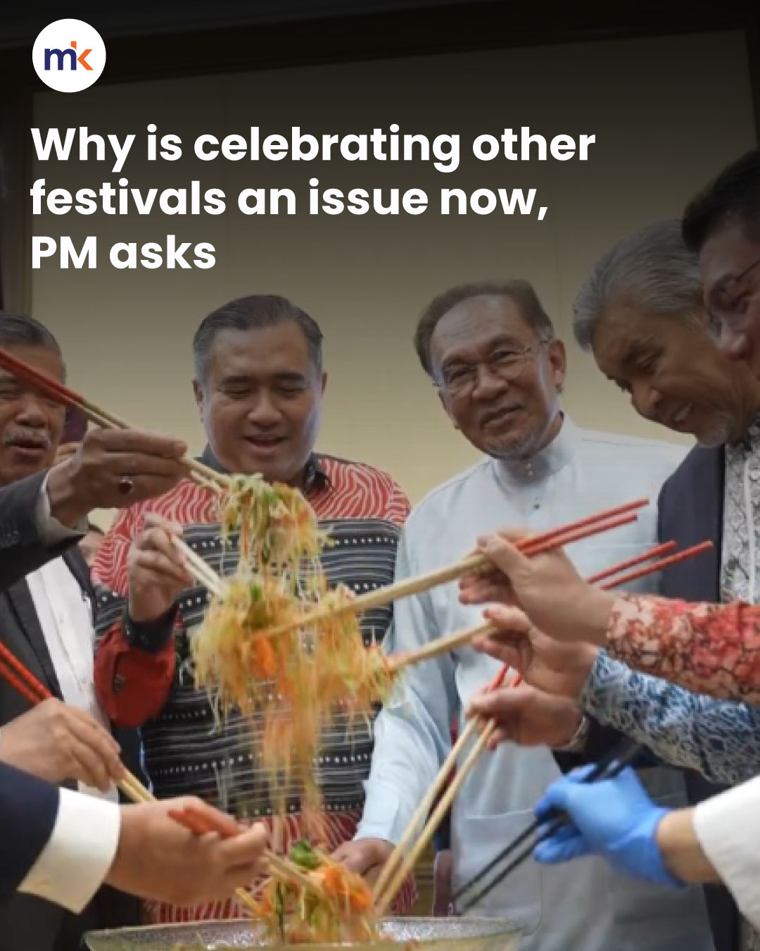 Why is celebrating other festivals an issue now, PM asks