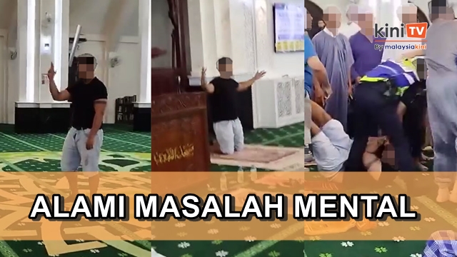 Lelaki ganggu jemaah masjid TTDI alami masalah mental sejak 2022