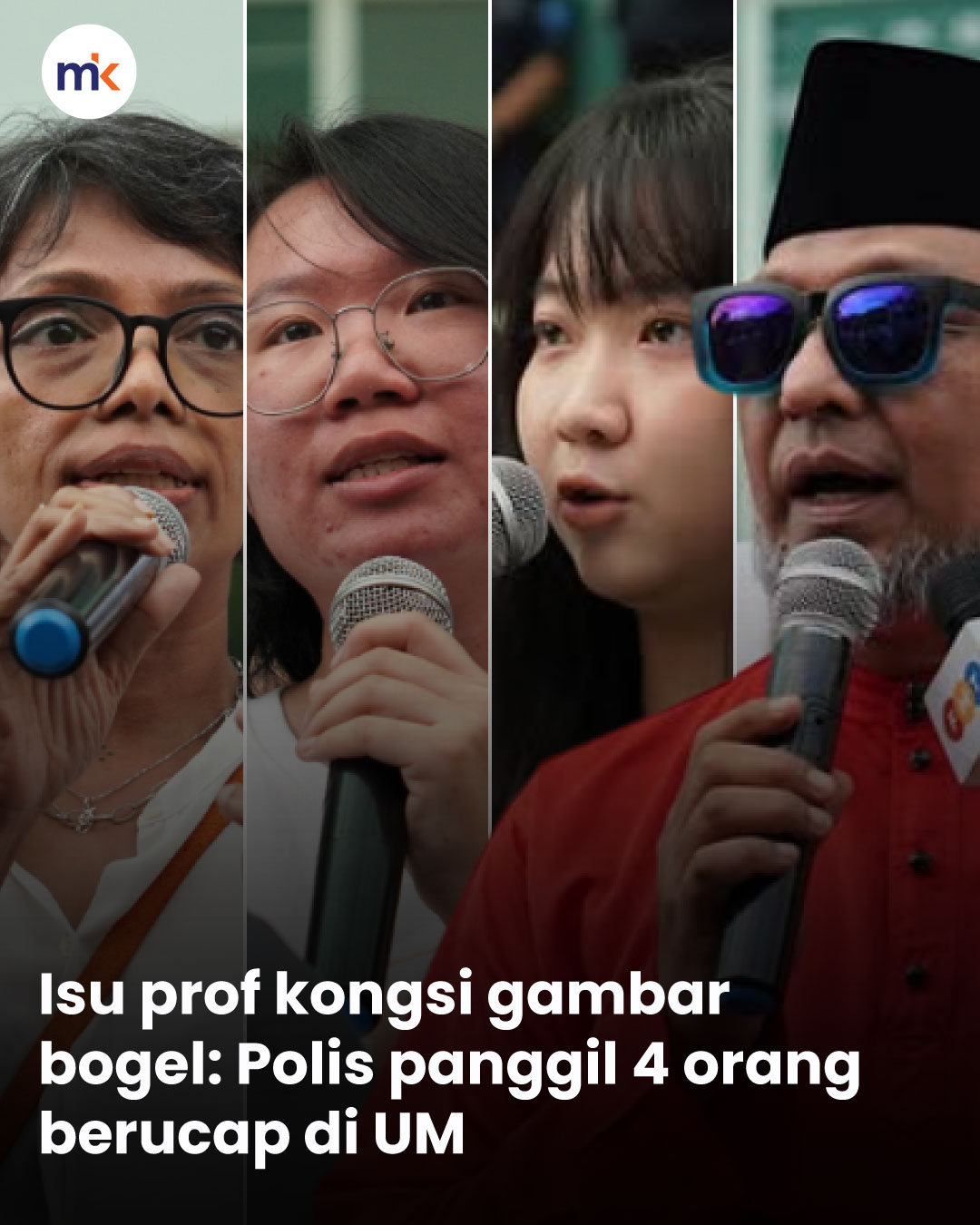 Isu prof kongsi gambar bogel: Polis panggil 4 orang berucap di UM