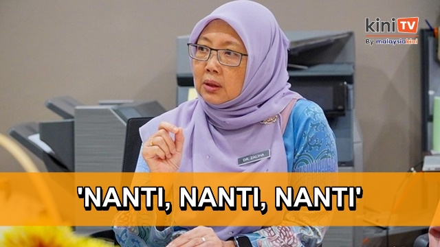 Ditanya berkenaan titah addendum, Zaliha jawab 'nanti, nanti, nanti'