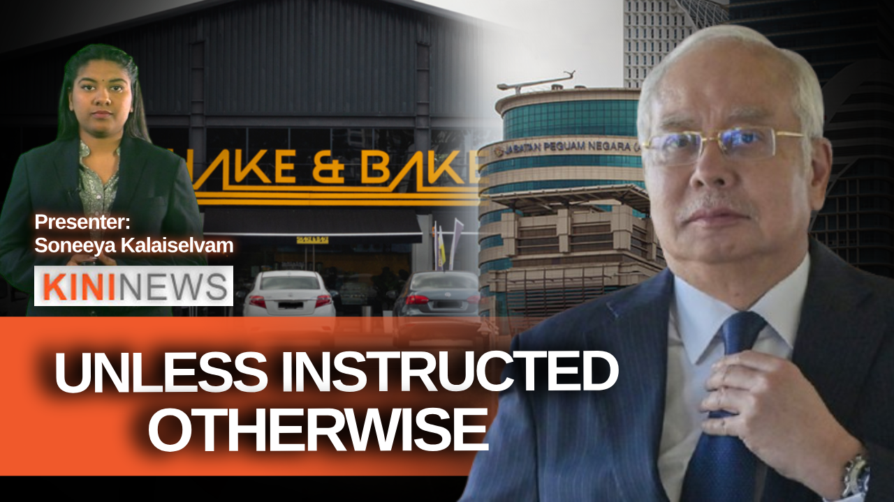 #KiniNews: AGC to continue pursuing gag order on Najib's addendum; Sandwich maker breaks silence