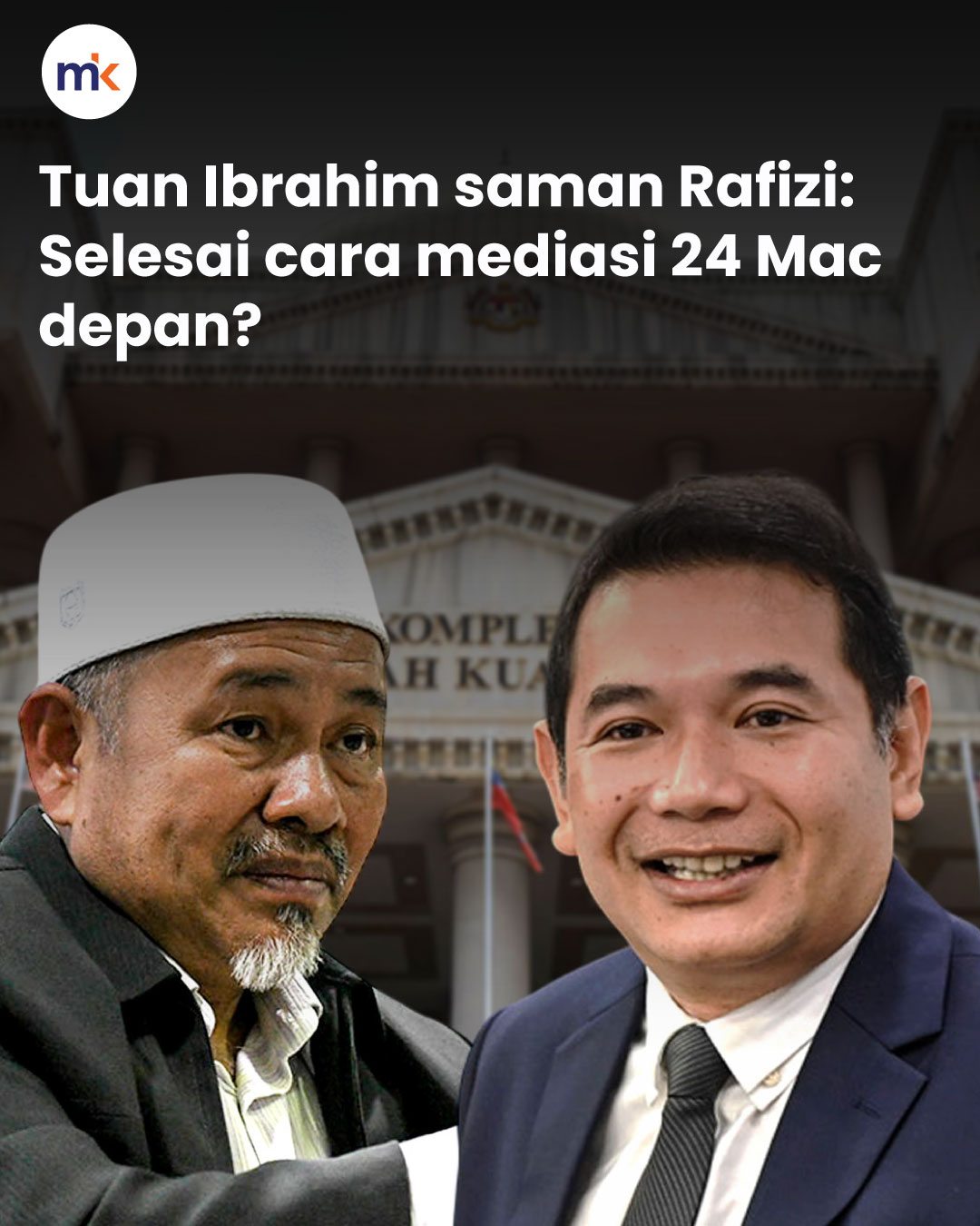 Tuan Ibrahim saman Rafizi: Selesai cara mediasi 24 Mac depan?