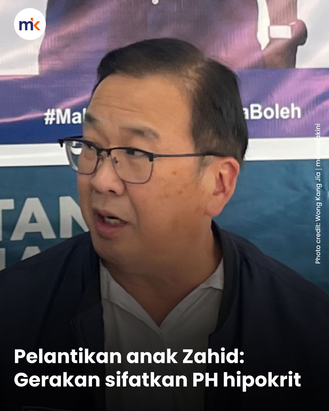 Pelantikan anak Zahid: Gerakan sifatkan PH hipokrit