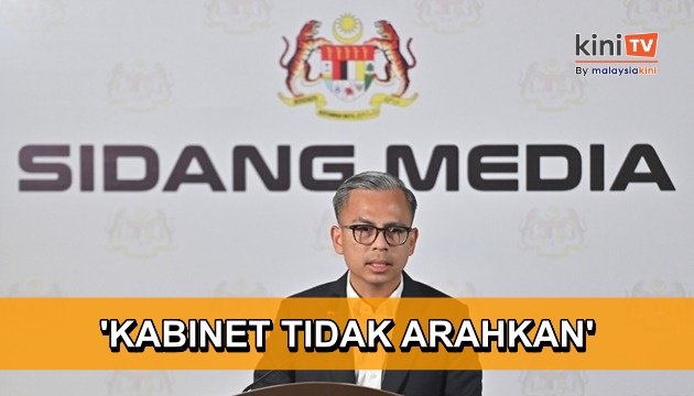 Kabinet tak arah AGC mohon perintah tutup mulut - Fahmi