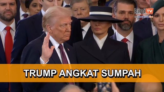 Trump angkat sumpah sebagai Presiden AS ke-47