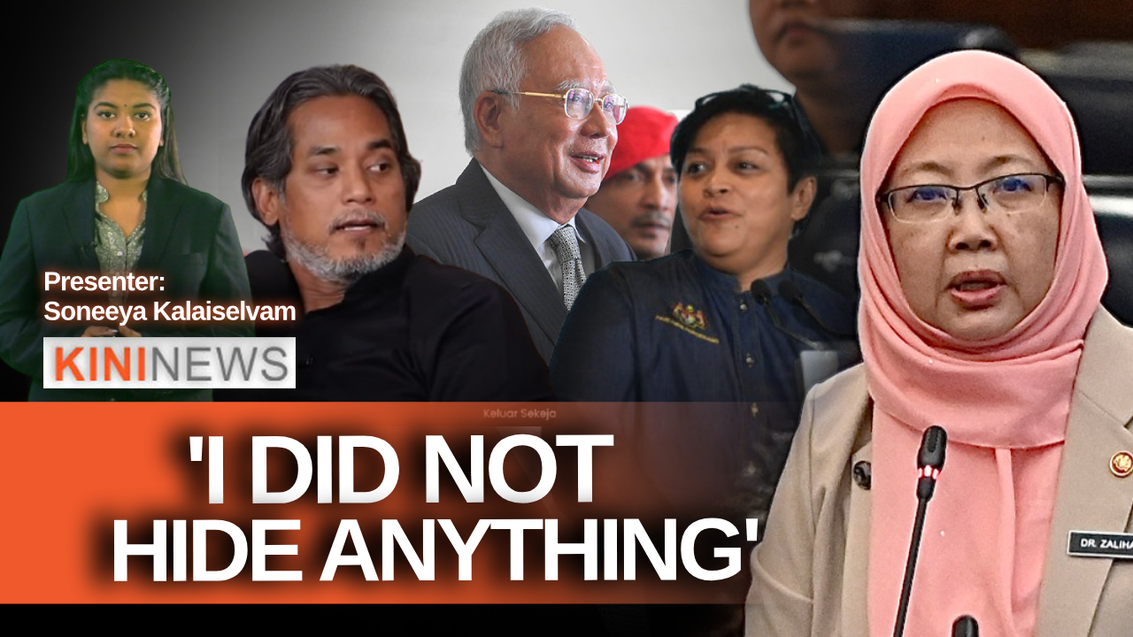 #KiniNews: Najib's addendum- I didn't hide anything, says Zaliha; Pardons Board secretariat responds