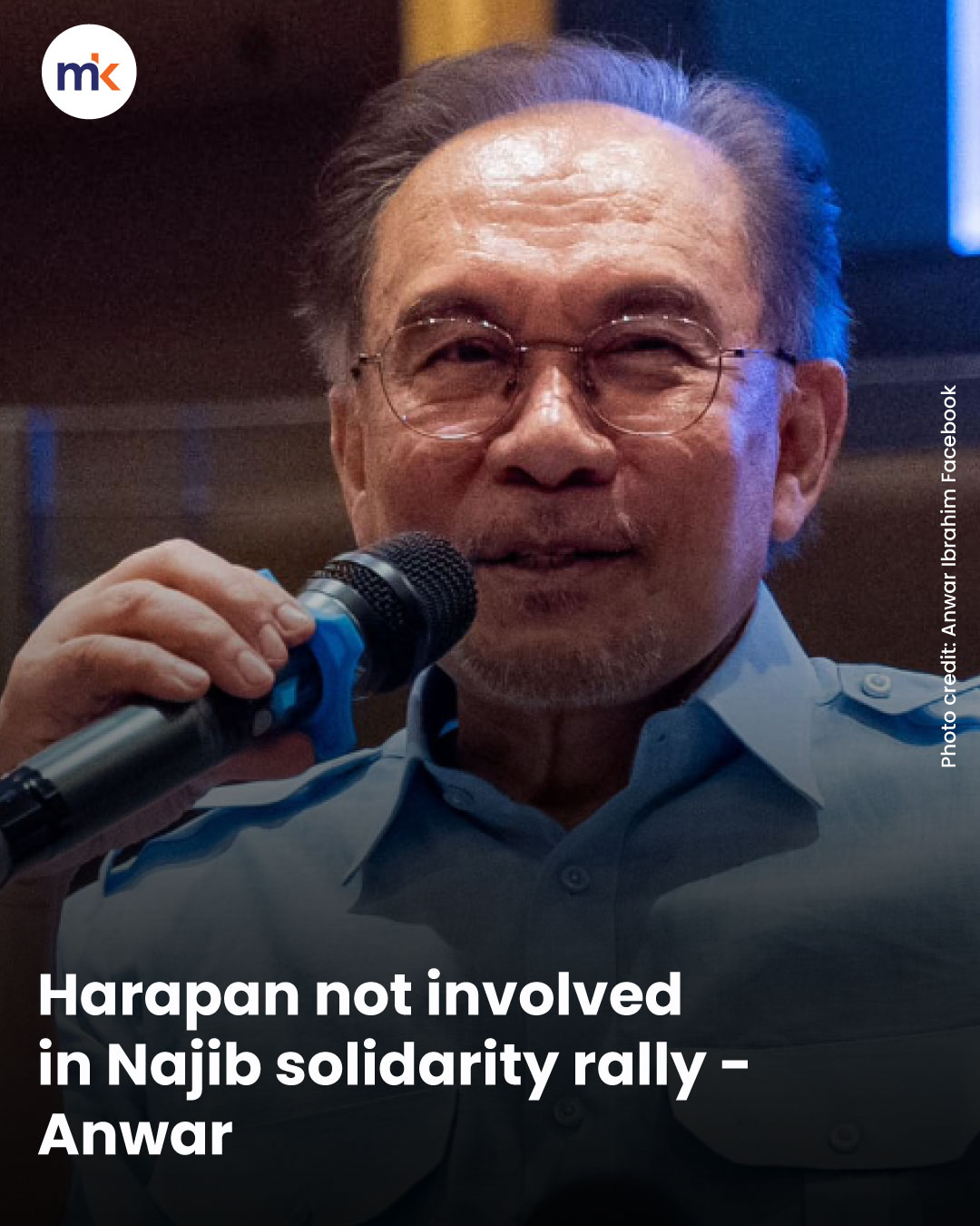 Harapan not involved in Najib solidarity rally - Anwar