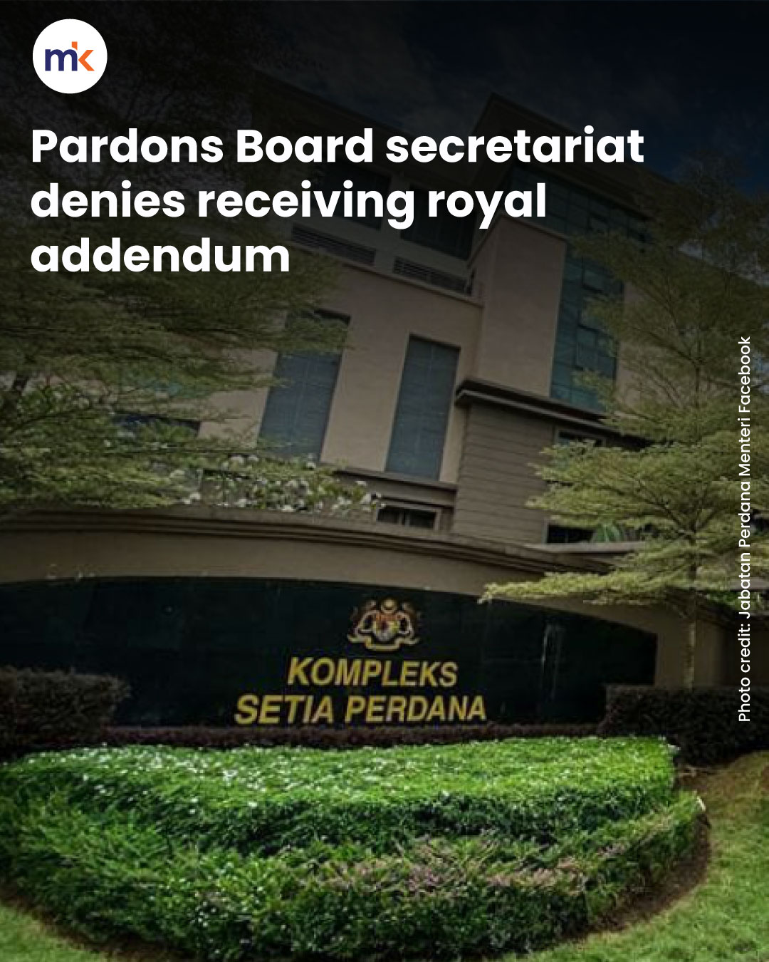 Pardons Board secretariat denies receiving royal addendum