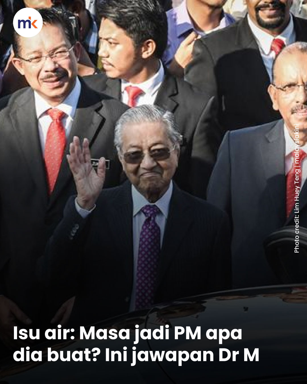 Isu air: Masa jadi PM apa dia buat? Ini jawapan Dr M