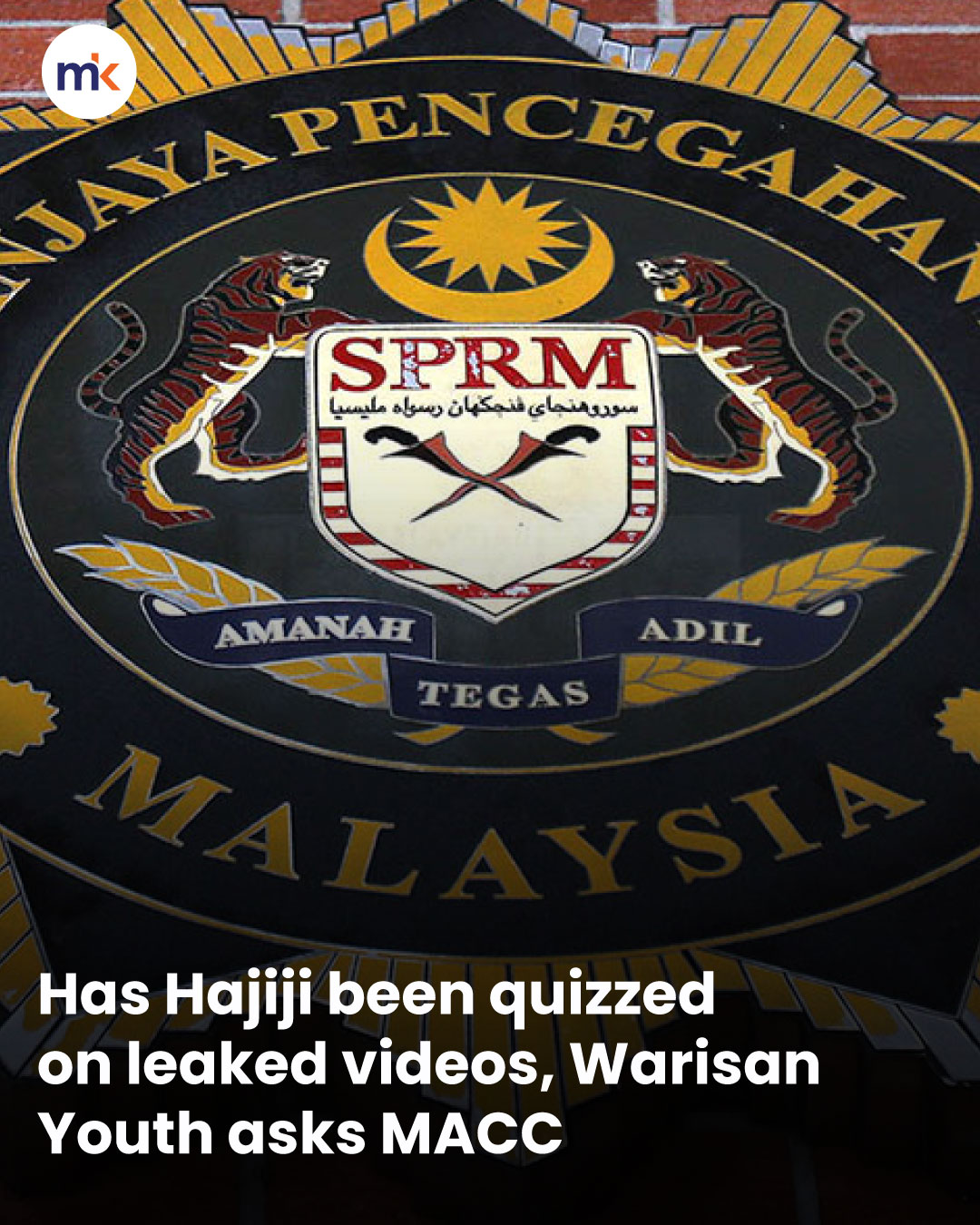 Has Hajiji been quizzed on leaked videos, Warisan Youth asks MACC