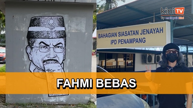 Fahmi Reza dibebas dari lokap, dihantar pulang ke KL