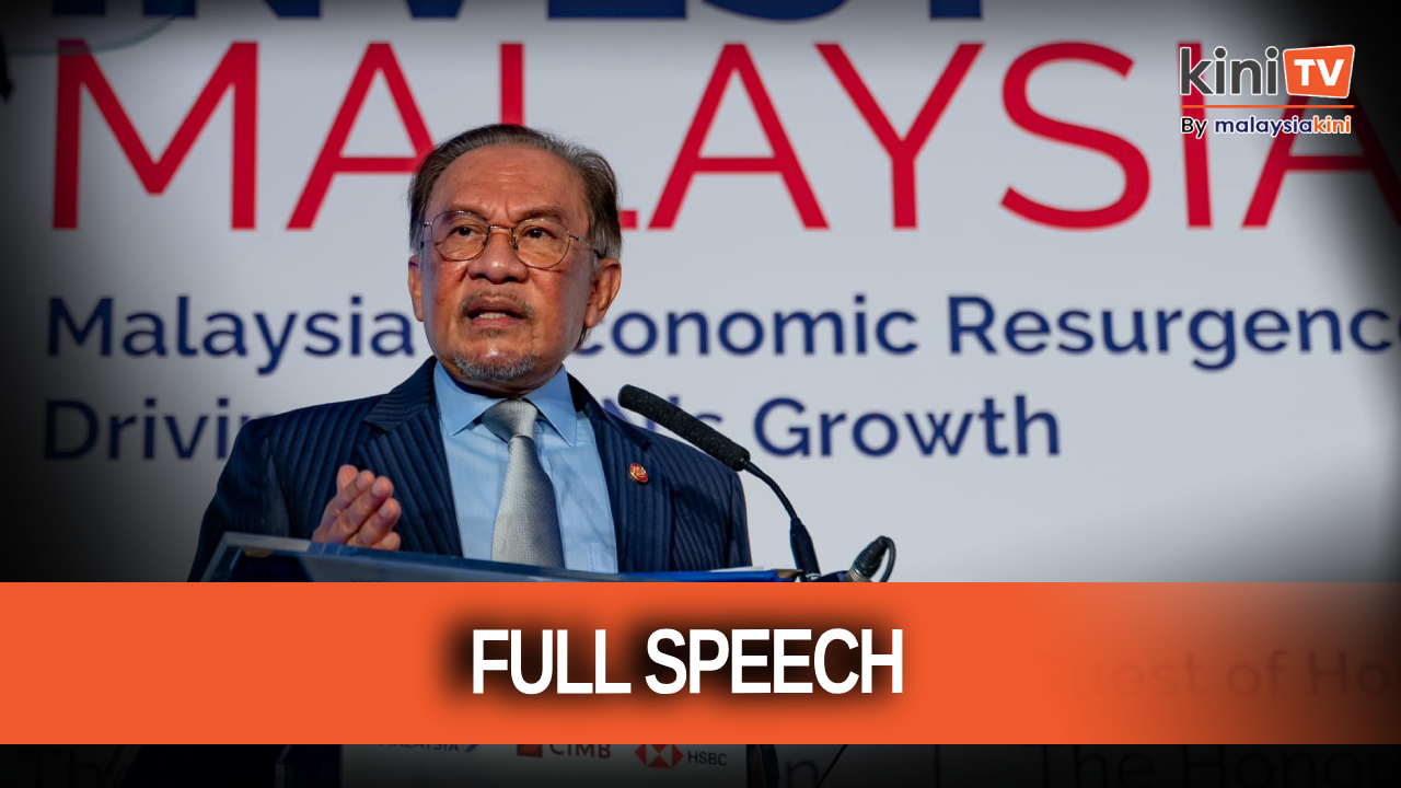 [Full Video] PM Anwar Ibrahim delivers keynote address at Invest Malaysia, London