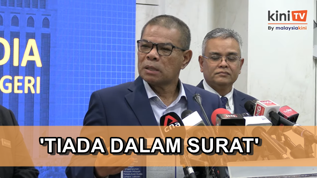 Tiada titah tahanan rumah Najib dalam surat kepada penjara - KDN