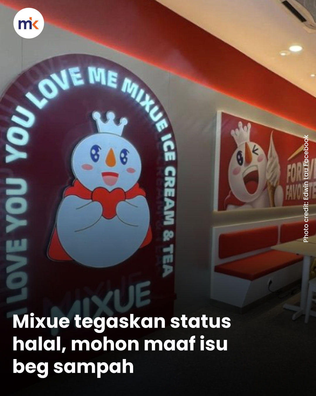 Mixue tegaskan status halal, mohon maaf isu beg sampah