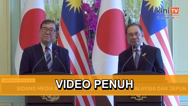 [Video Penuh] Sidang media bersama Anwar Ibrahim dan PM Jepun Shigeru Ishiba