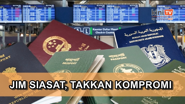 Pegawai imigresen selit 12 pasport di pinggang tak hadir hingga kini