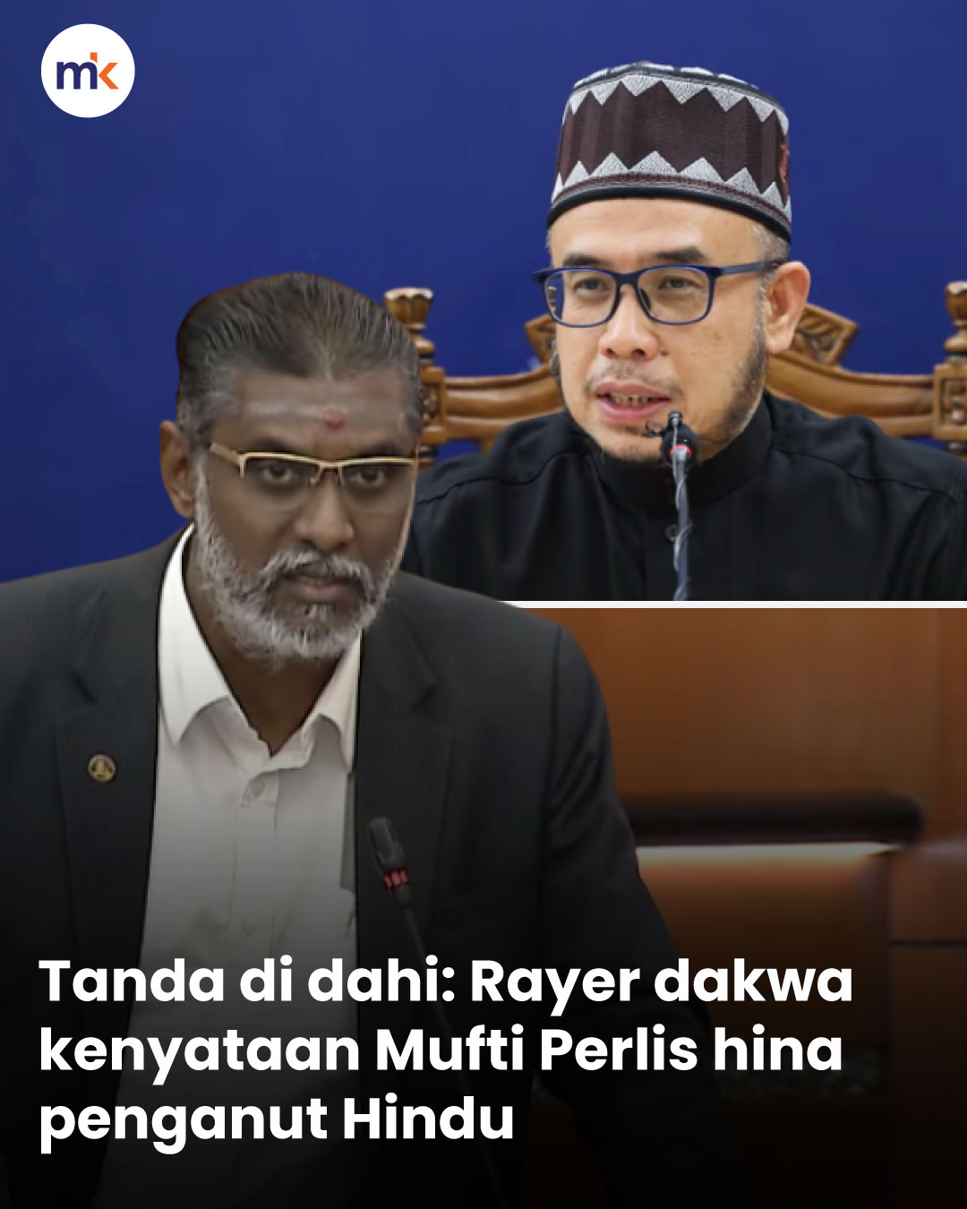 Tanda di dahi: Rayer dakwa kenyataan Mufti Perlis hina penganut Hindu