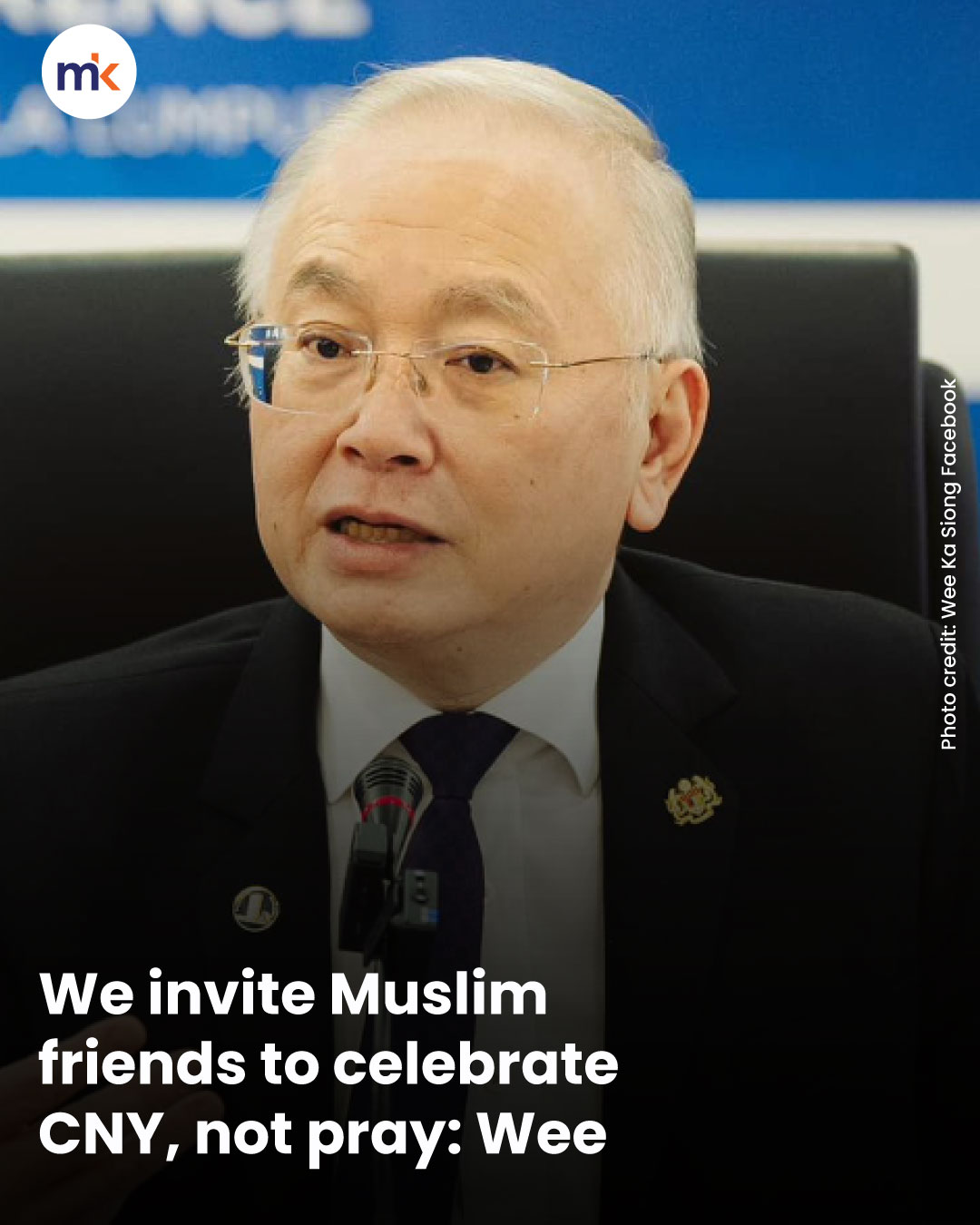 We invite Muslim friends to celebrate CNY, not pray: Wee