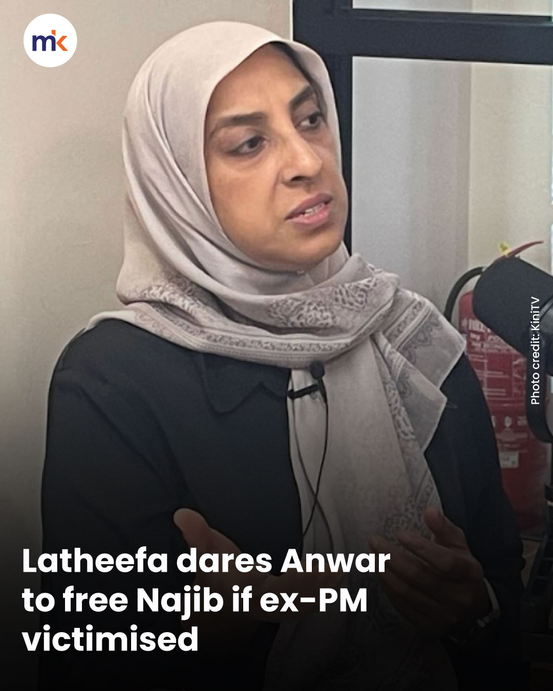Latheefa dares Anwar to free Najib if ex-PM victimised