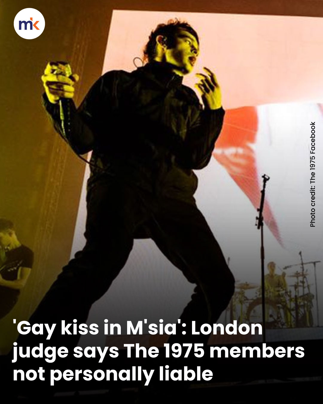 'Gay kiss in M'sia': London judge says The 1975 members not personally liable