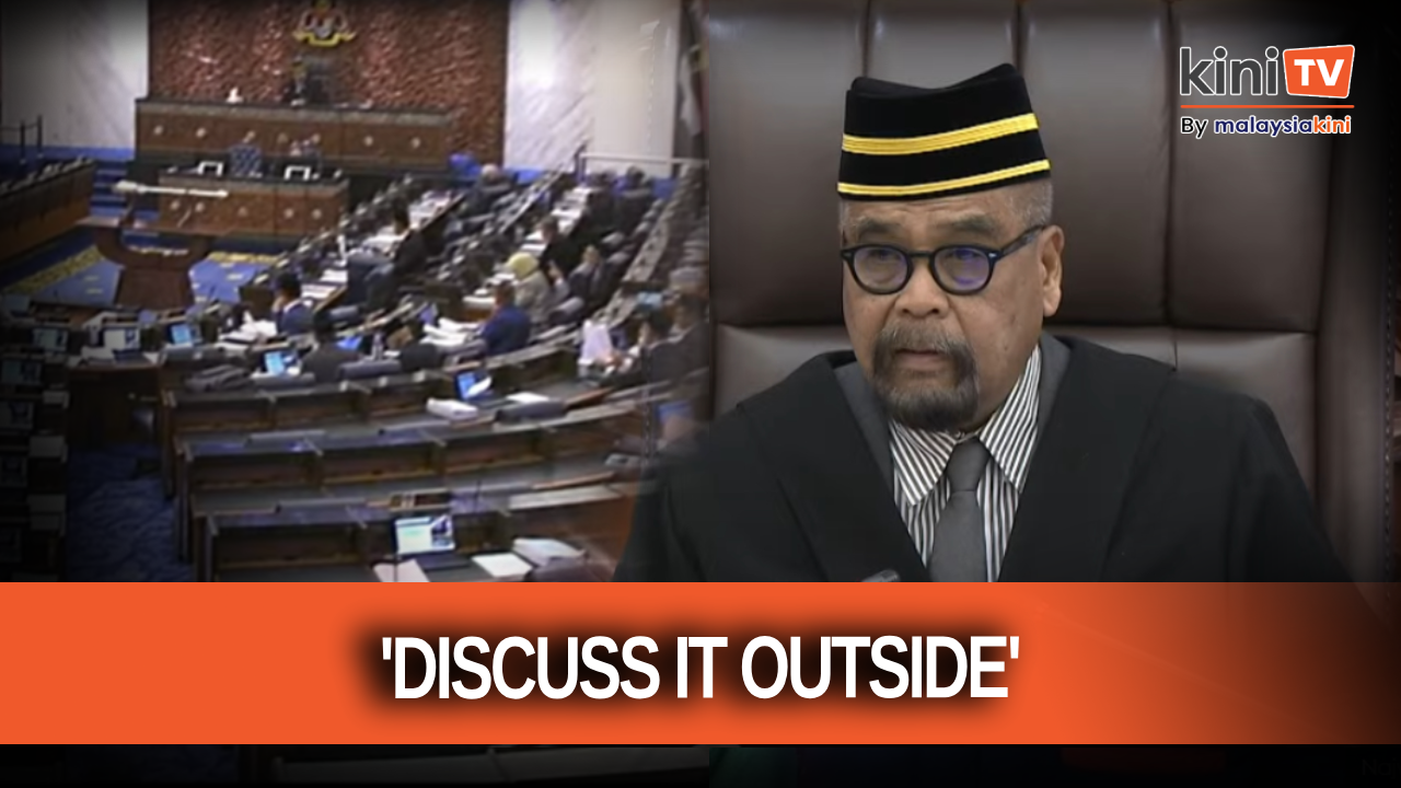 'Discuss it outside'' - Deputy speaker reprimands Hamzah in Dewan Rakyat