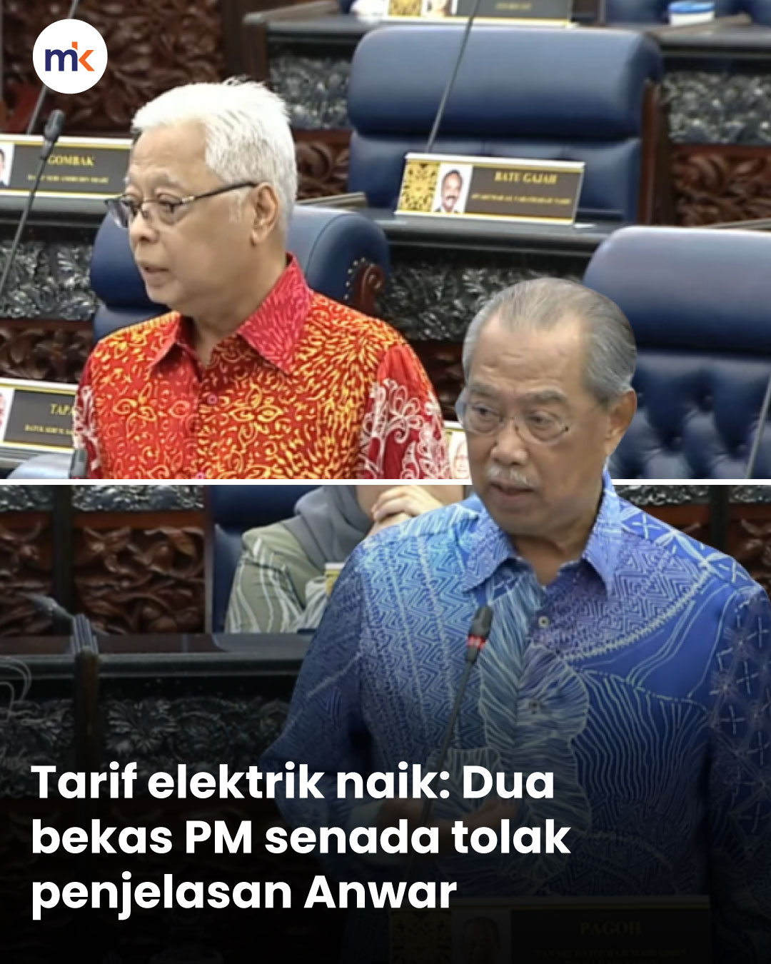 Tarif elektrik naik: Dua bekas PM senada tolak penjelasan Anwar