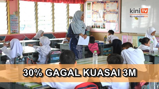 Hanya 72, 385 murid tahun satu berjaya kuasai 3M