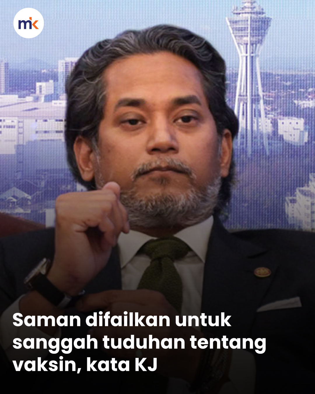 Saman difailkan untuk sanggah tuduhan tentang vaksin, kata KJ