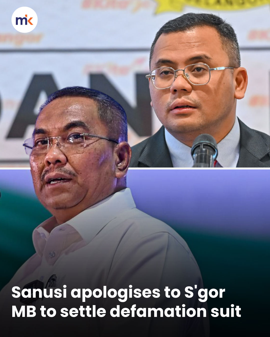 Sanusi apologises to S'gor MB to settle defamation suit