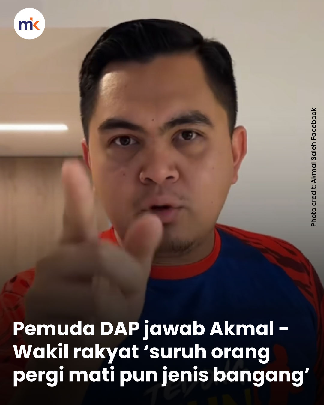 Pemuda DAP jawab Akmal - Wakil rakyat ‘suruh orang pergi mati pun jenis bangang’