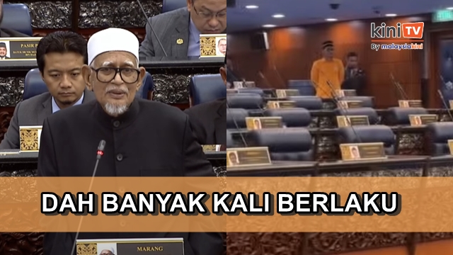 K'jaan tak hormat! - MP PN tegur kerusi menteri kosong ketika Hadi berbahas